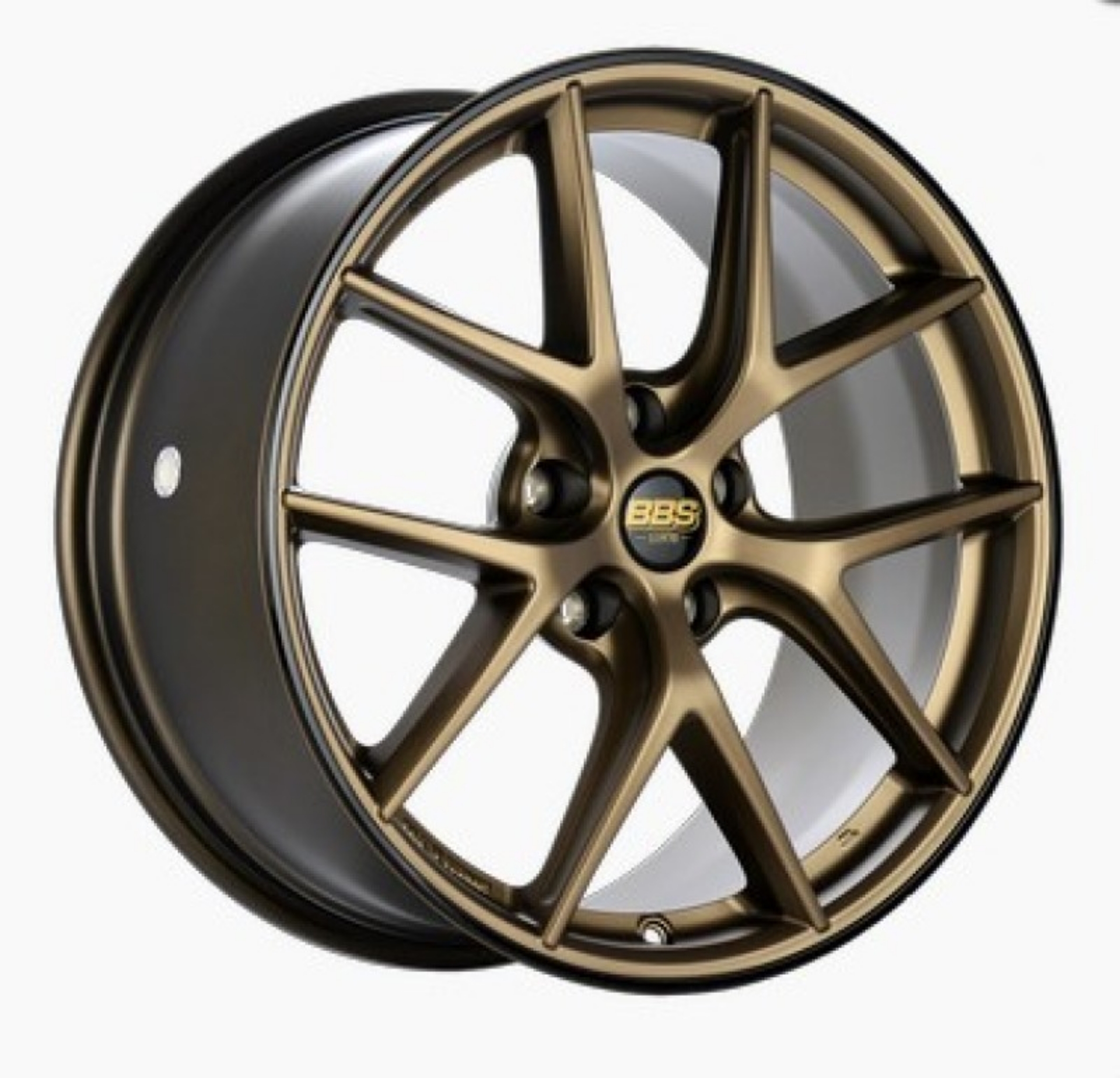 Picture of BBS CI-R 20x9 5x120 ET25 Bronze Polished Rim Protector Wheel -82mm PFS-Clip Required