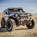 Picture of Westin 18-20 Jeep Wrangler JL - 20 Gladiator Tube Fenders - Front - Textured Black