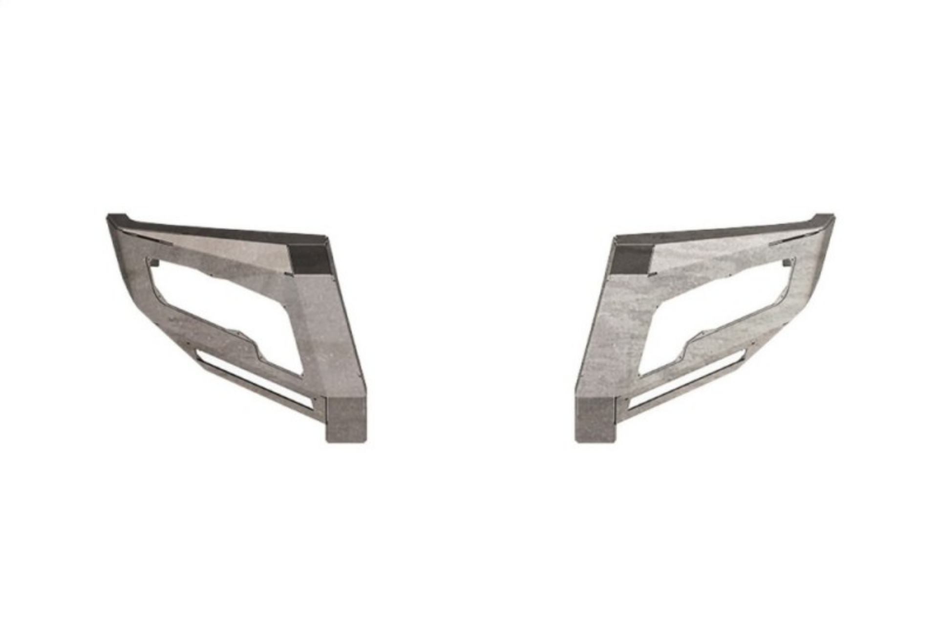 Picture of Road Armor 15-19 GMC 2500 iDentity Front Bumper Components - Standard End Pods - Raw