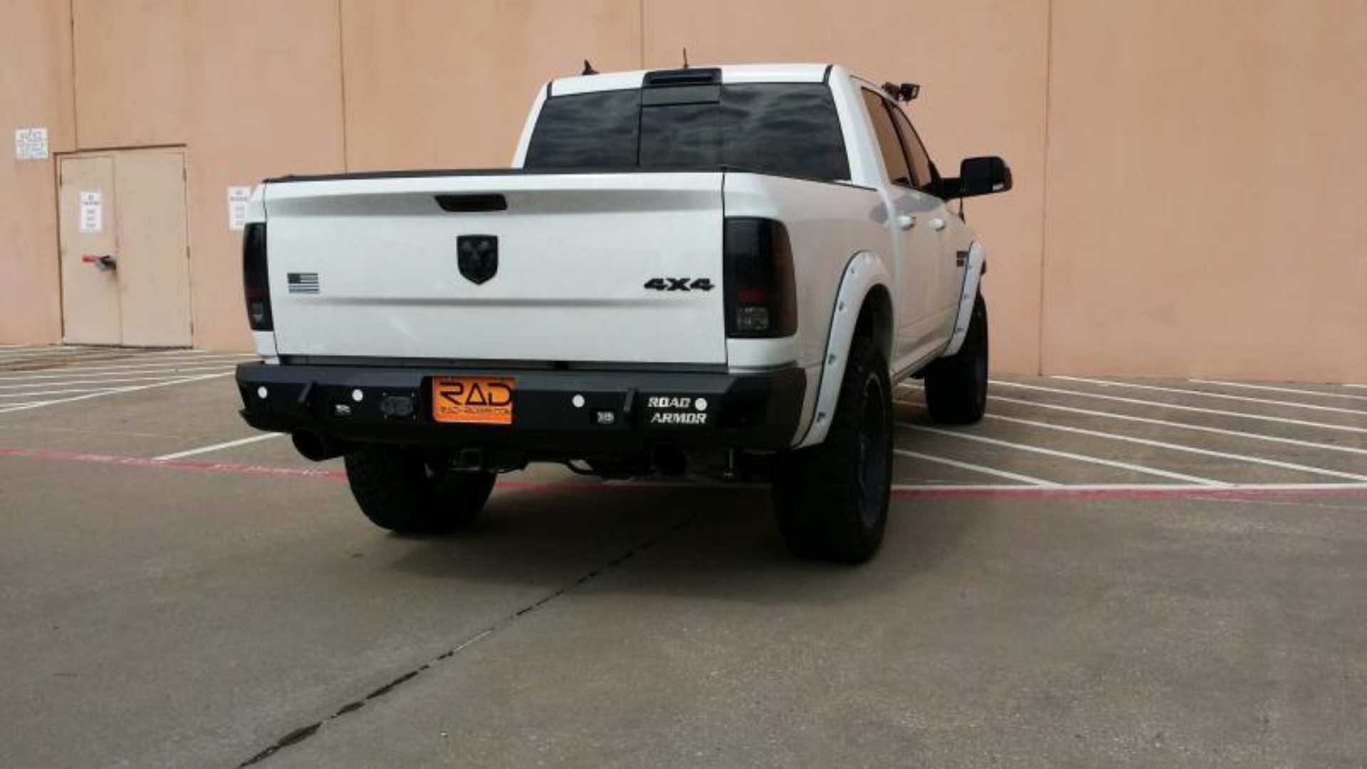 Picture of Road Armor 16-18 Ram 2500 iDentity Front Bumper Components - Center Section Smooth - Raw