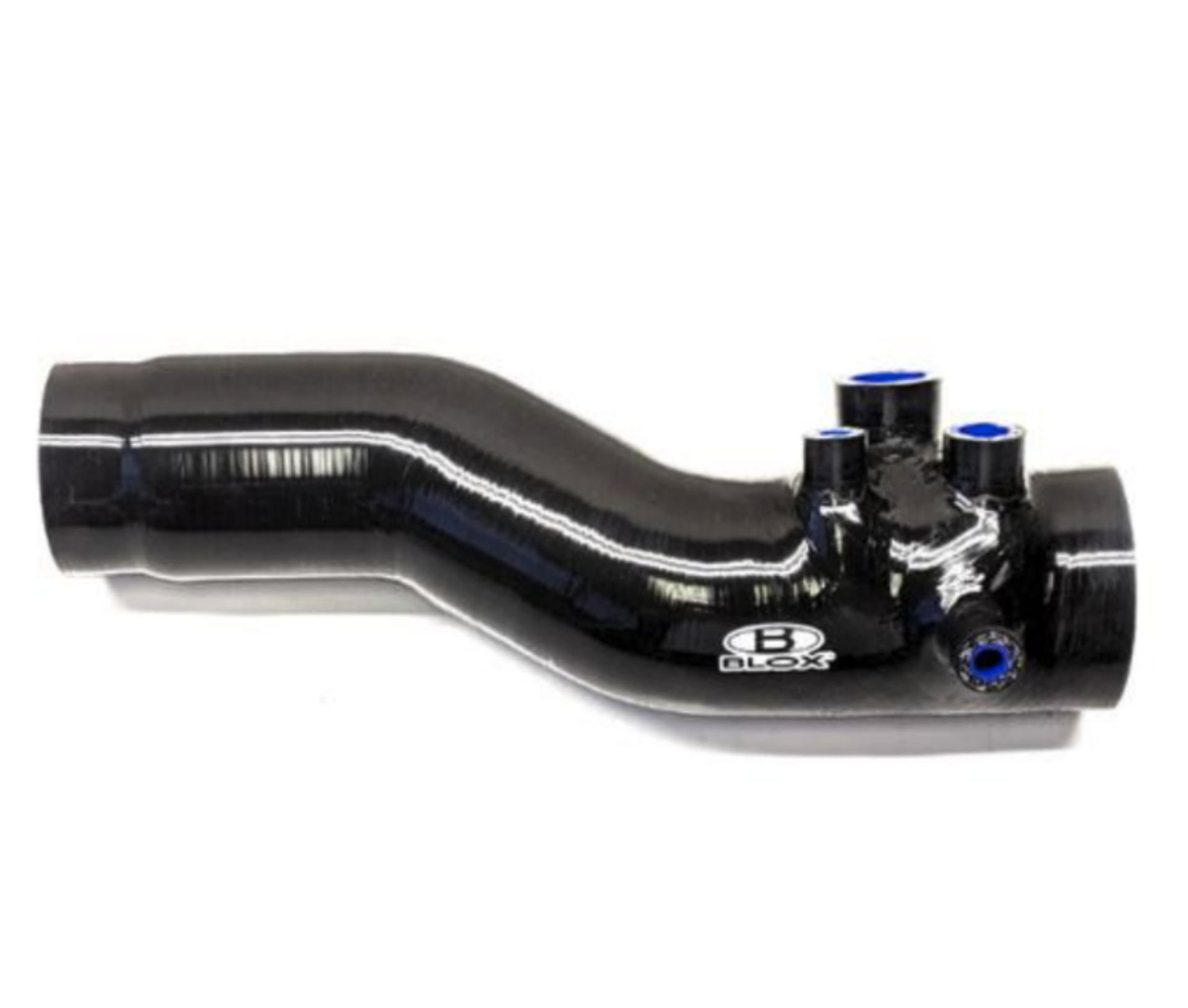 Picture of BLOX Racing 15-20 Subaru WRX FA20 OEM Performance 3in Turbo Inlet Hose - Black