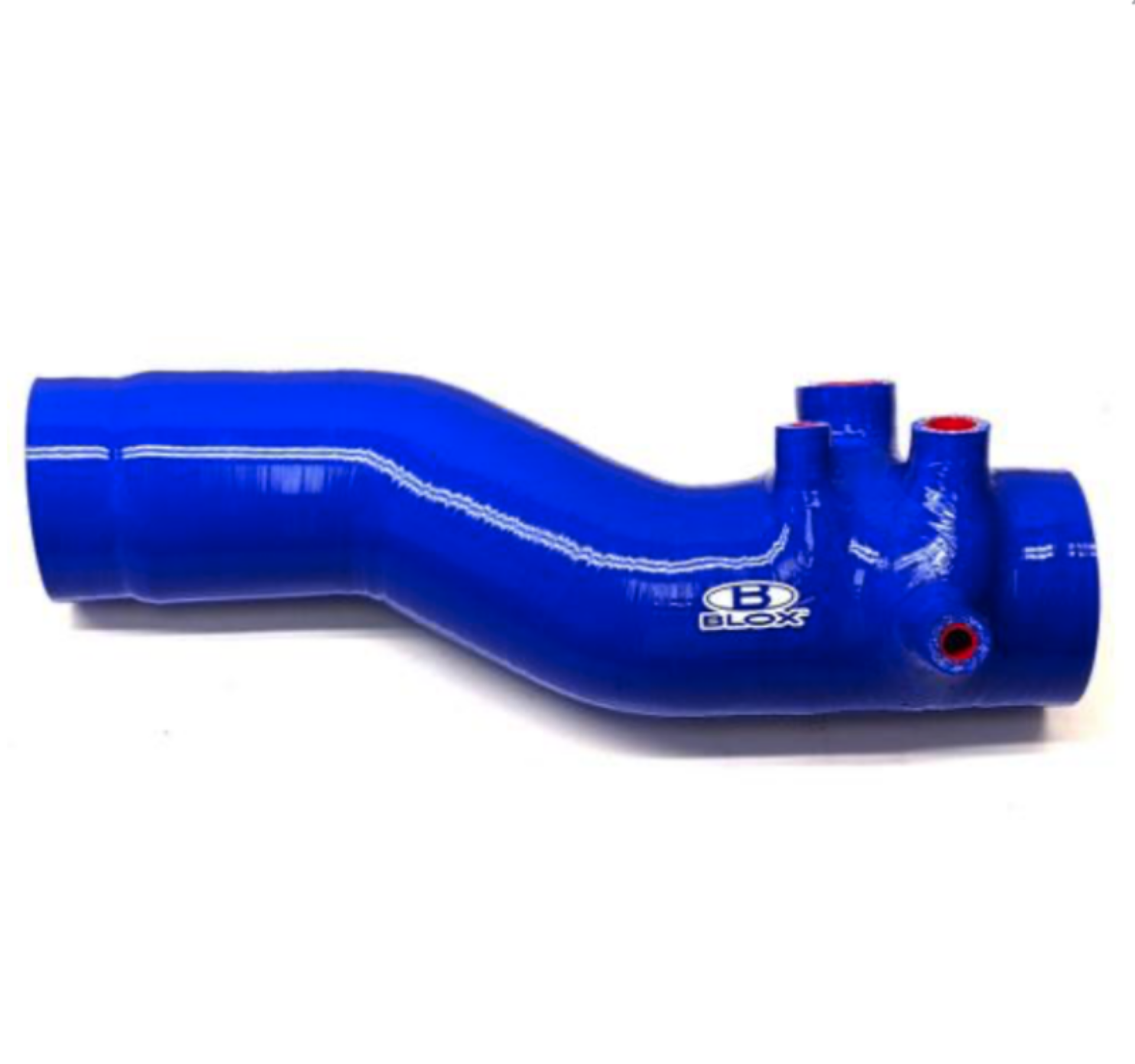 Picture of BLOX Racing 15-20 Subaru WRX FA20 High Power 3in Turbo Inlet Hose - Blue