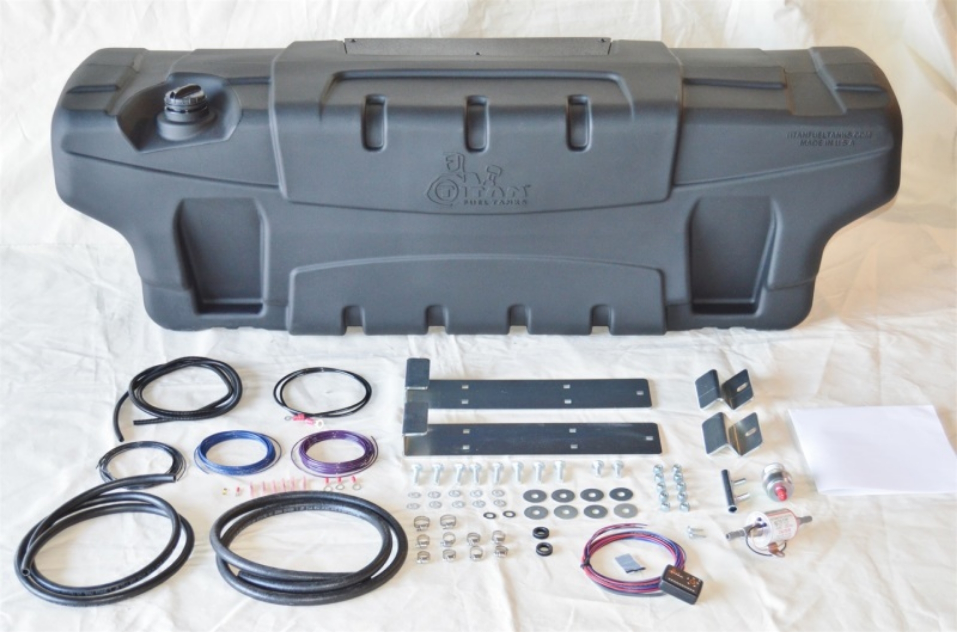 Picture of Titan Fuel Tanks Universal 50 Gallon Travel Trekker Fuel System w-Electronic Controller-Pump System