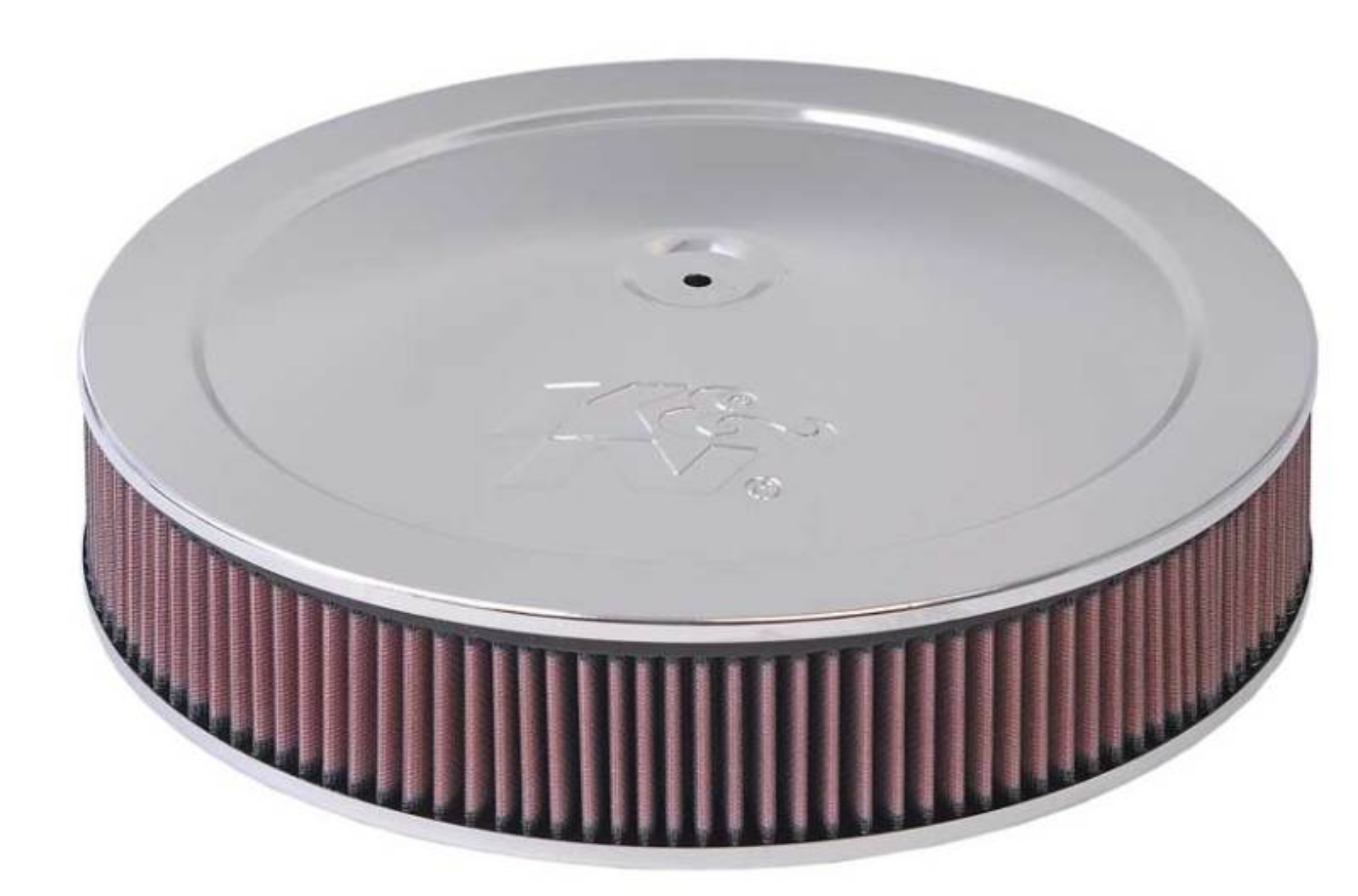 Picture of K&N 5-1-8in - 14in ID X 1-5in O-S Flat Base Air Cleaner Assembly