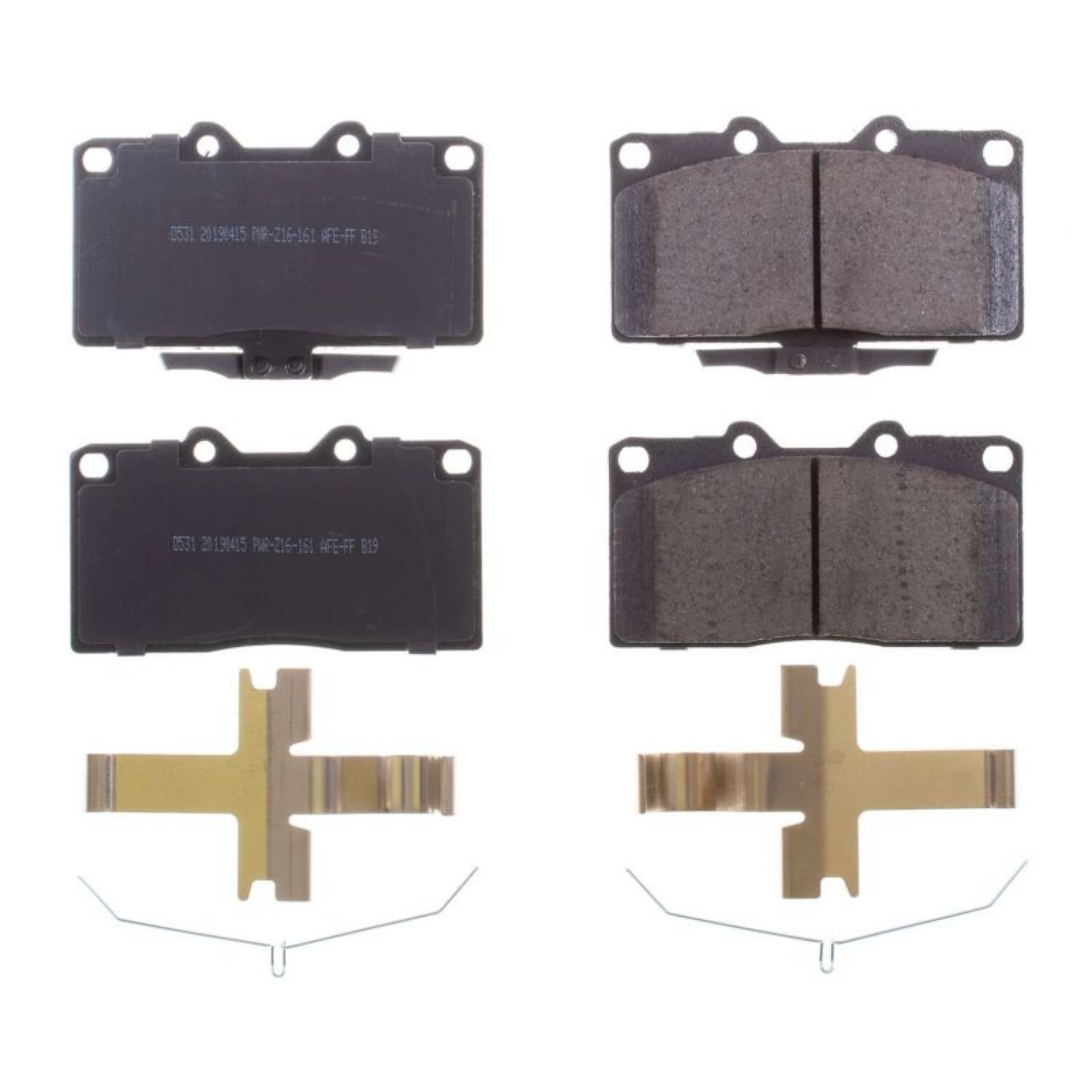 Picture of Power Stop 91-96 Dodge Stealth Front Z17 Evolution Ceramic Brake Pads w-Hardware