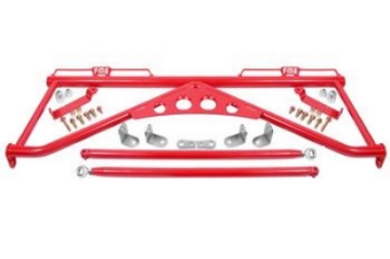 Picture of BMR 15-20 Ford Mustang Harness Bar - Red