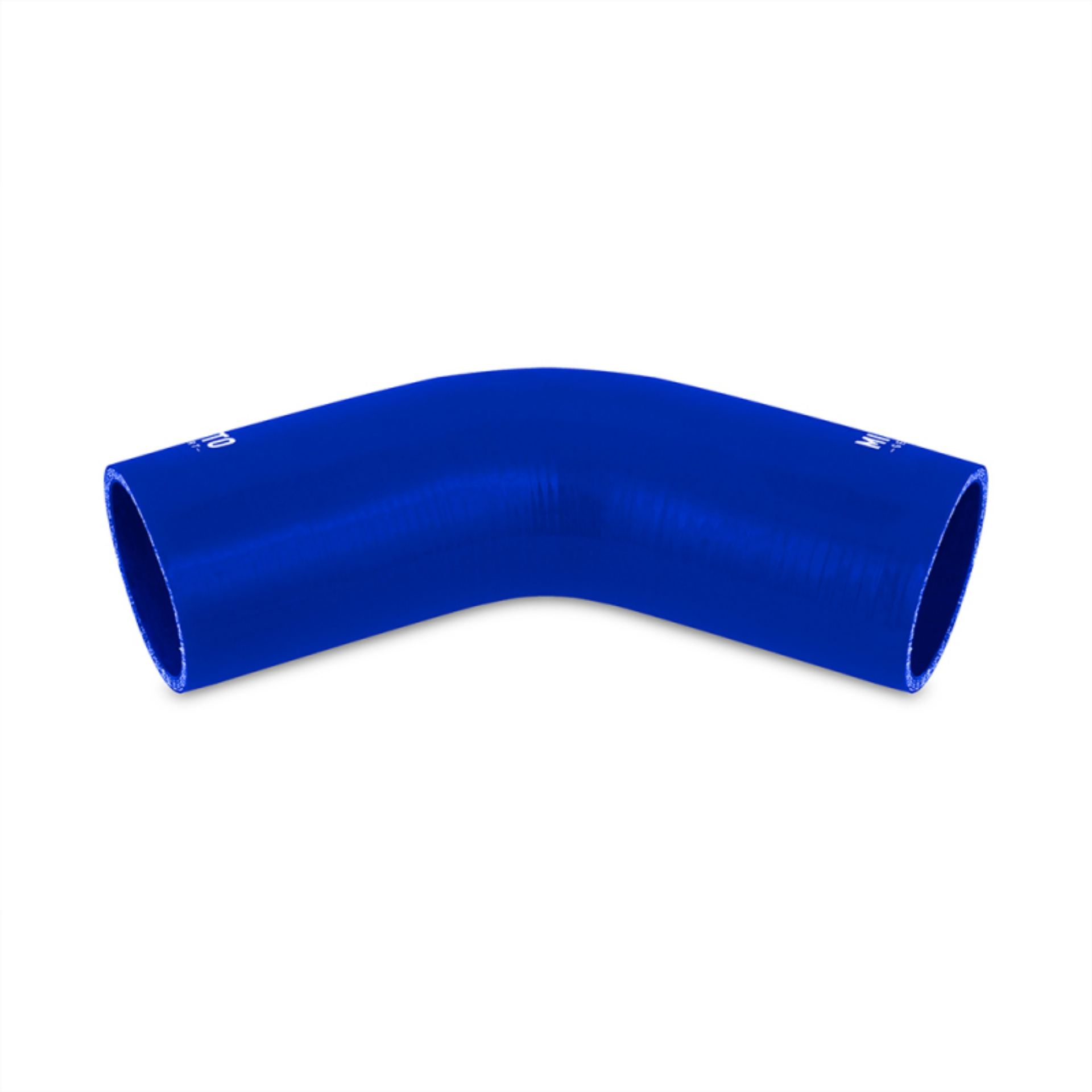 Picture of Mishimoto 1-75in- 45 Degree Silicone Coupler - Blue