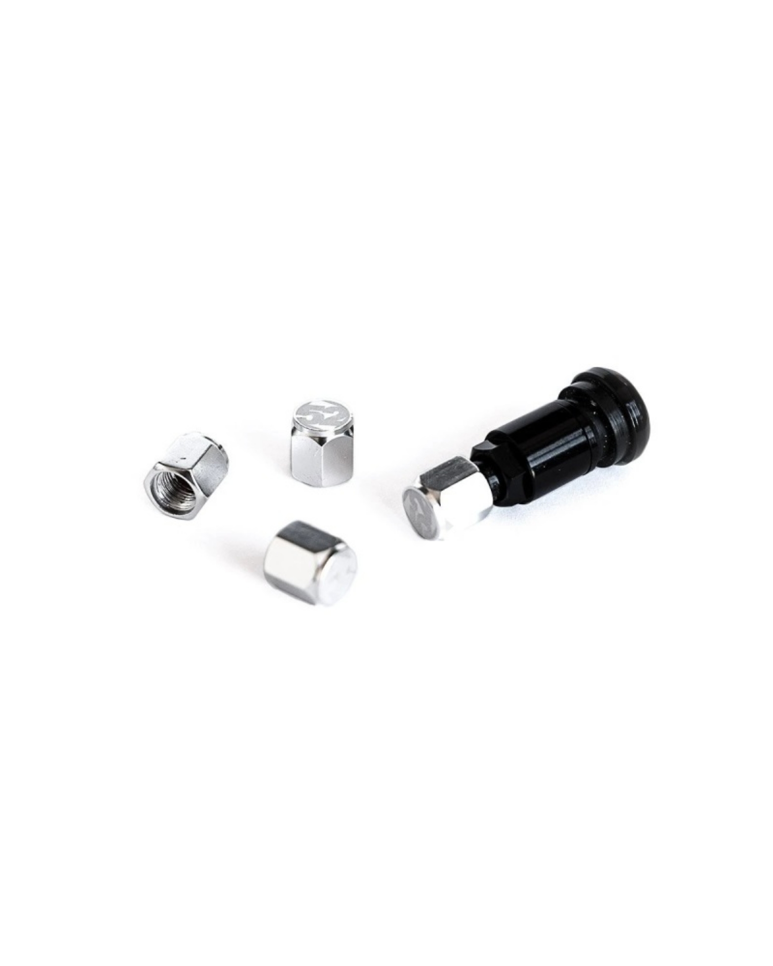 Picture of Fifteen52 Valve Stem Cap Set - Silver - 4 Pieces