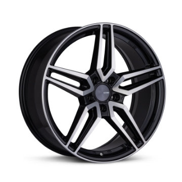 Picture of Enkei Victory 19x8 5x114-3 45mm Offset 72-6mm Bore Black Machined Wheel