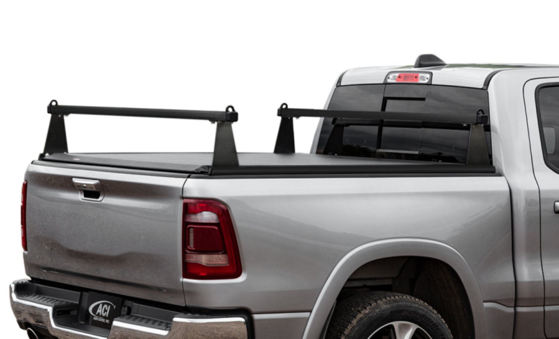 Picture of Access ADARAC Aluminum M-Series 19+ Ford Ranger 5ft Box Matte Black Truck Rack