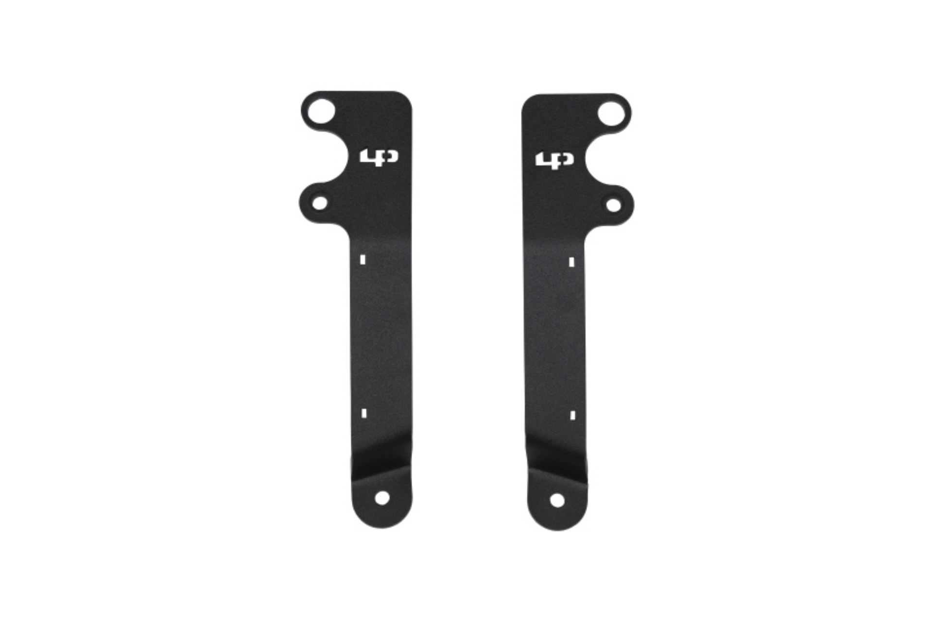 Picture of LP Aventure 18-19 Subaru Crosstrek Hood Light Brackets - Powder Coated Pair