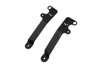 Picture of LP Aventure 18-19 Subaru Crosstrek Hood Light Brackets - Powder Coated Pair