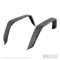 Picture of Westin 2020 Jeep Gladiator Tube Fenders - Rear - Textured Black