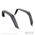 Picture of Westin 2020 Jeep Gladiator Tube Fenders - Rear - Textured Black