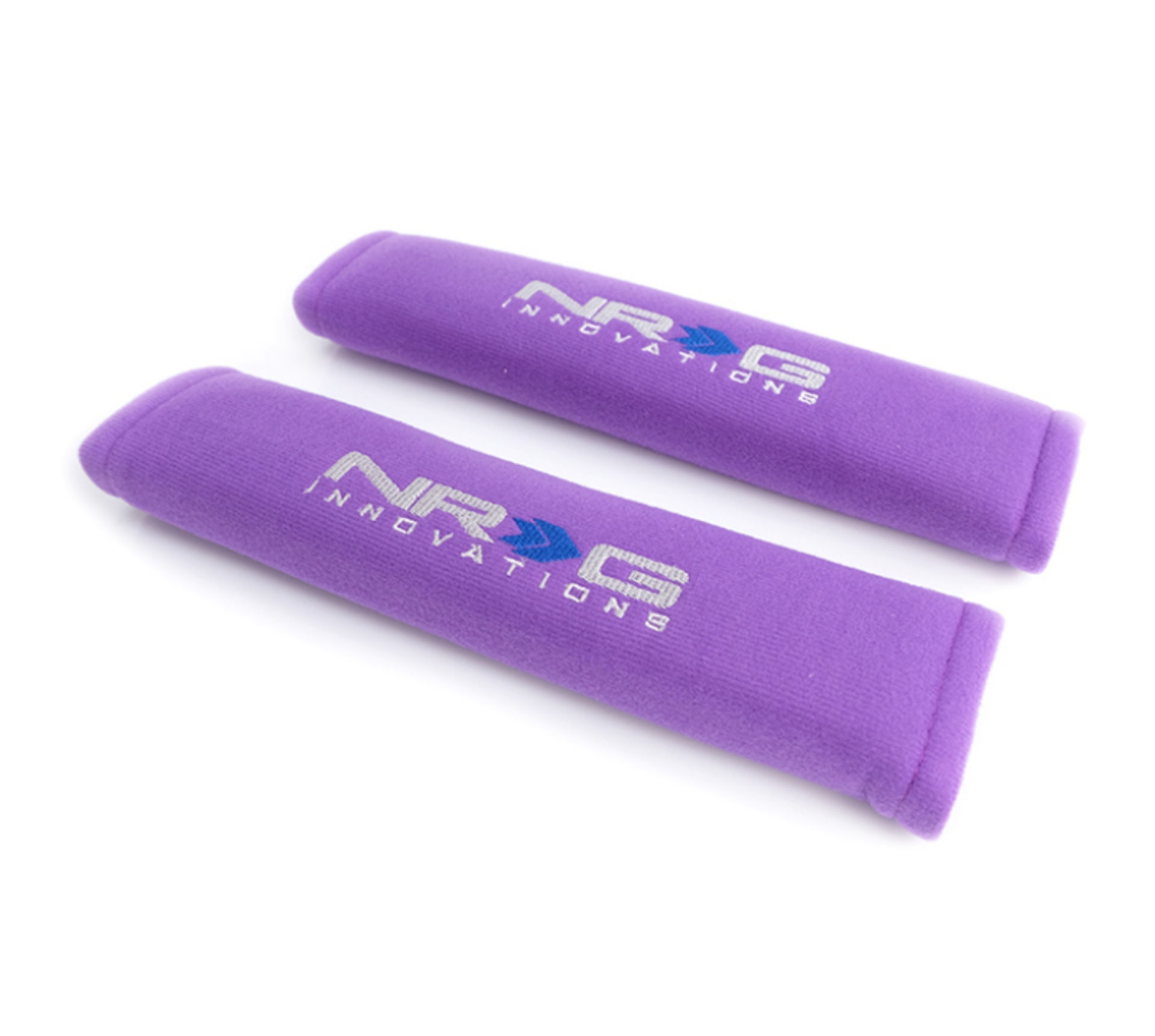 Picture of NRG Seat Belt Pads 2-7in Wide X 11in - Purple2 Piece Short