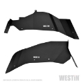 Picture of Westin 18-20 Jeep Wrangler JK Inner Fenders - Rear - Textured Black