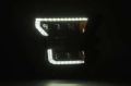 Picture of AlphaRex 17-20 Ford Raptor NOVA LED Proj Headlights Plank Style Alpha Black w-Activ Light-Seq Signal