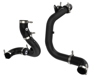 Picture of aFe BladeRunner 15-20 VW GTI MKVII L4-2-0L t Aluminum Hot and Cold Charge Pipe Kit Black