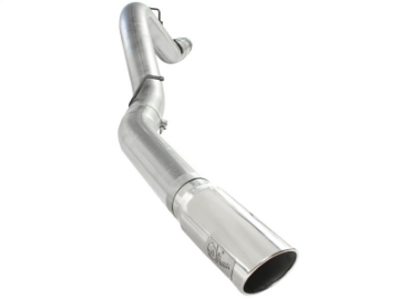 Picture of aFe Atlas Exhaust 5in DPF-Back Al Steel 11-13 GM Diesel Trucks V8-6-6L td LML Pol Tip