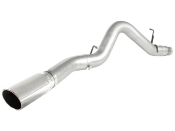 Picture of aFe Atlas Exhaust 5in DPF-Back Al Steel 11-13 GM Diesel Trucks V8-6-6L td LML Pol Tip