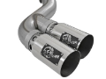 Picture of aFe Power 11-14 Ford F250-F350 6-7L Diesel Rebel XD 4in 409 SS DPF-Back Exhaust System - Pol Tips