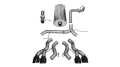 Picture of Corsa 2012-2013 Cadillac Escalade DUB 6-2L V8 Black Sport Cat-Back Exhaust