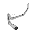 Picture of MBRP 08-10 Ford 6-4L F250-350-450 4 inch Filter Back Single Side Exit Aluminum and Down Pipe