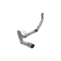 Picture of MBRP 08-10 Ford 6-4L F250-350-450 4 inch Filter Back Single Side Exit Aluminum and Down Pipe