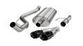 Picture of Corsa 2011-2014 Ford F-150 5-0L V8 Black Sport Cat-Back Exhaust