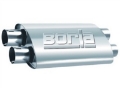 Picture of Borla Universal ProXS Muffler - Oval Dual-Dual Inlet-Outlet 2-5in Tubing 19inx4inx9-5in Case