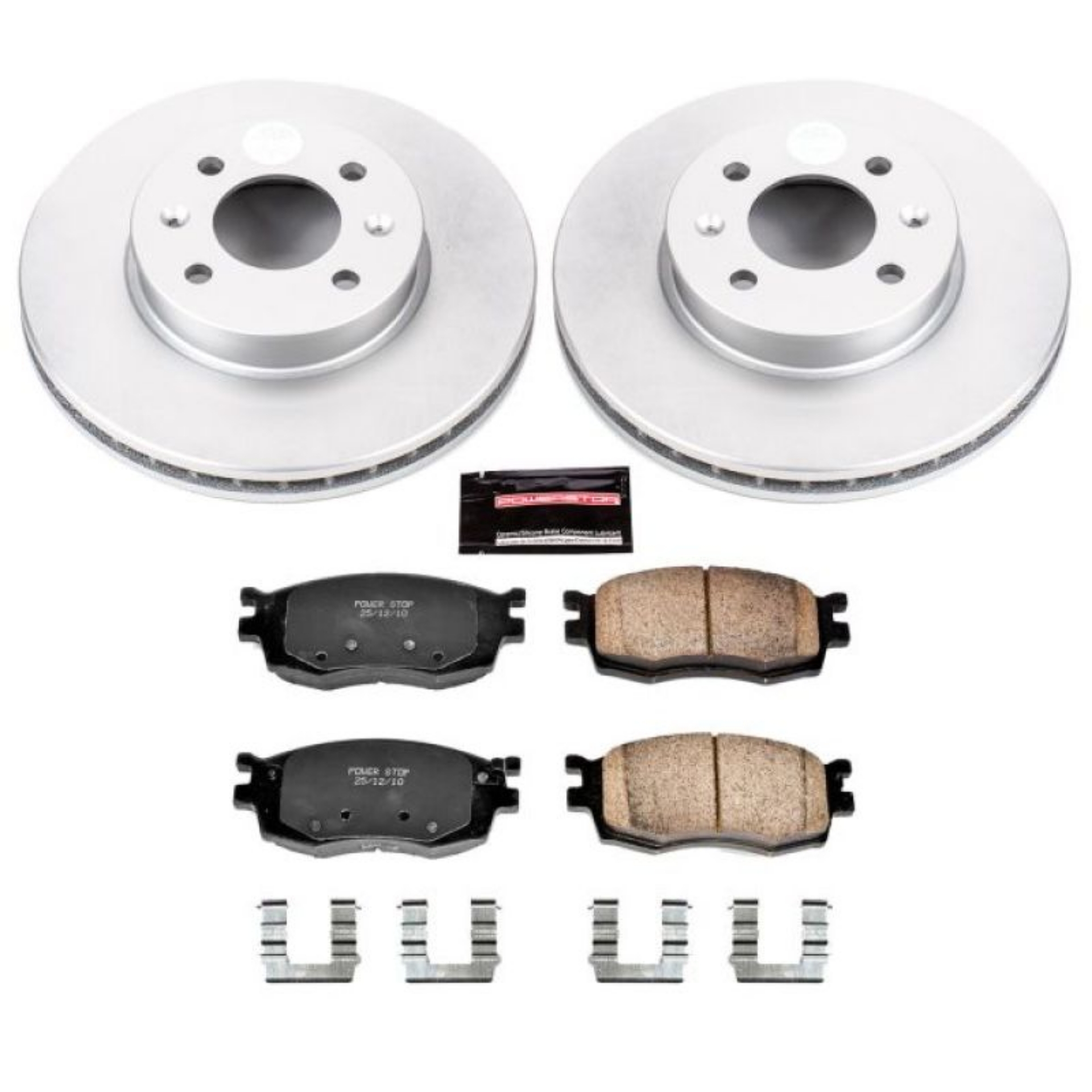 Picture of Power Stop 06-11 Hyundai Accent Front Z17 Evolution Geomet Coated Brake Kit