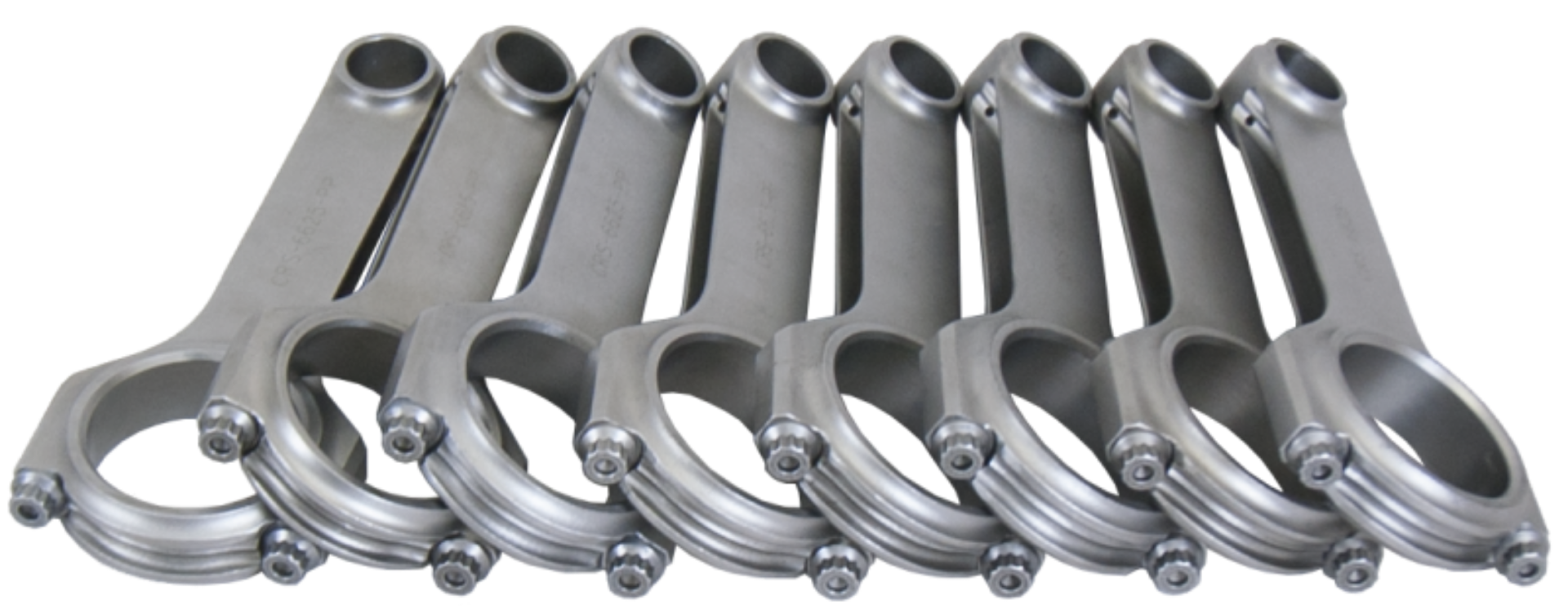 Picture of Eagle Pontiac 400-455 Press Fit H-Beam Connecting Rod Set of 8