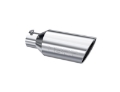 Picture of MBRP Universal Tip 7inch O-D- Rolled End 4inch inlet 18inch length - T304 SINGLE TIP