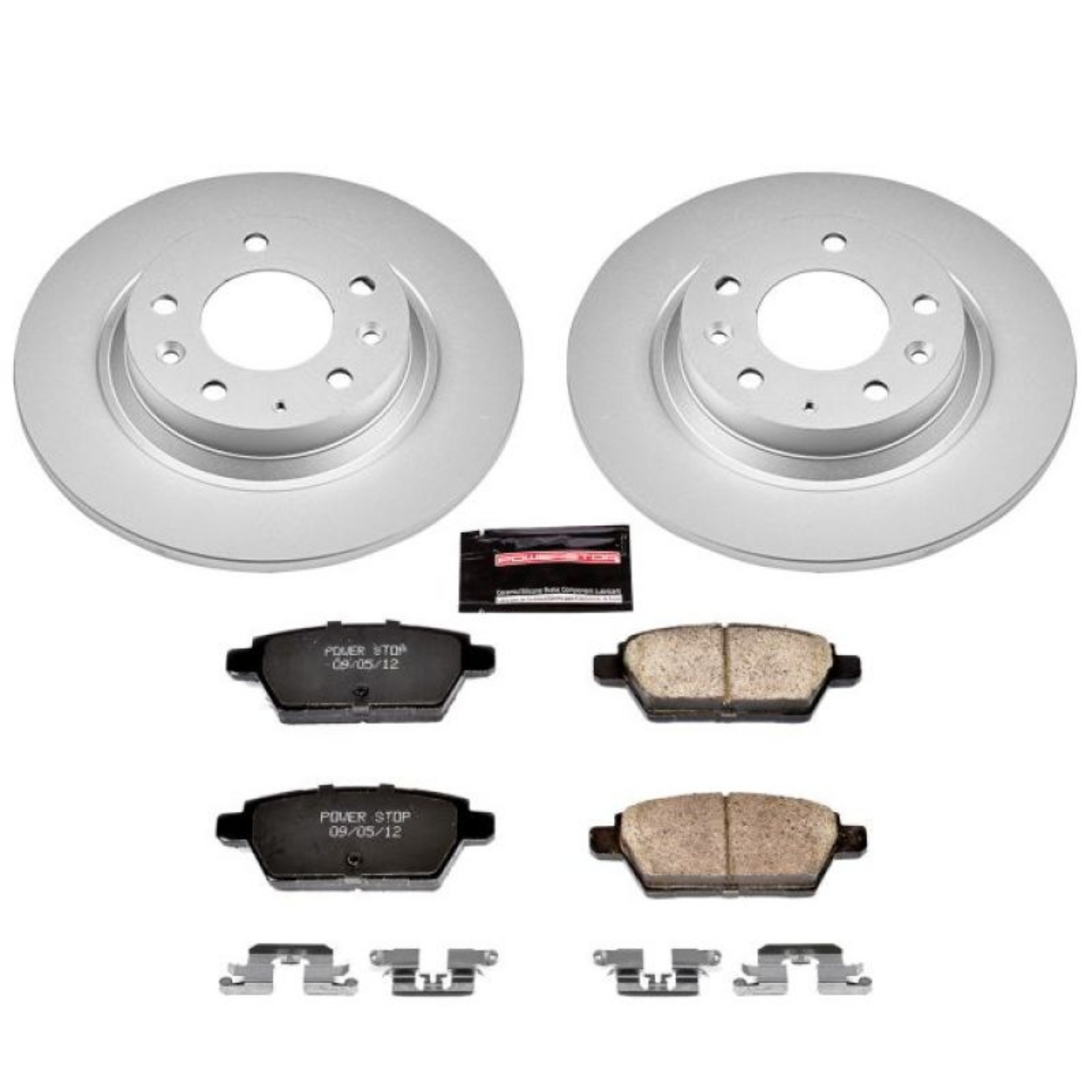 Picture of Power Stop 06-12 Ford Fusion Rear Z17 Evolution Geomet Coated Brake Kit