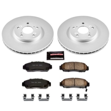 Picture of Power Stop 01-03 Acura CL Front Z17 Evolution Geomet Coated Brake Kit