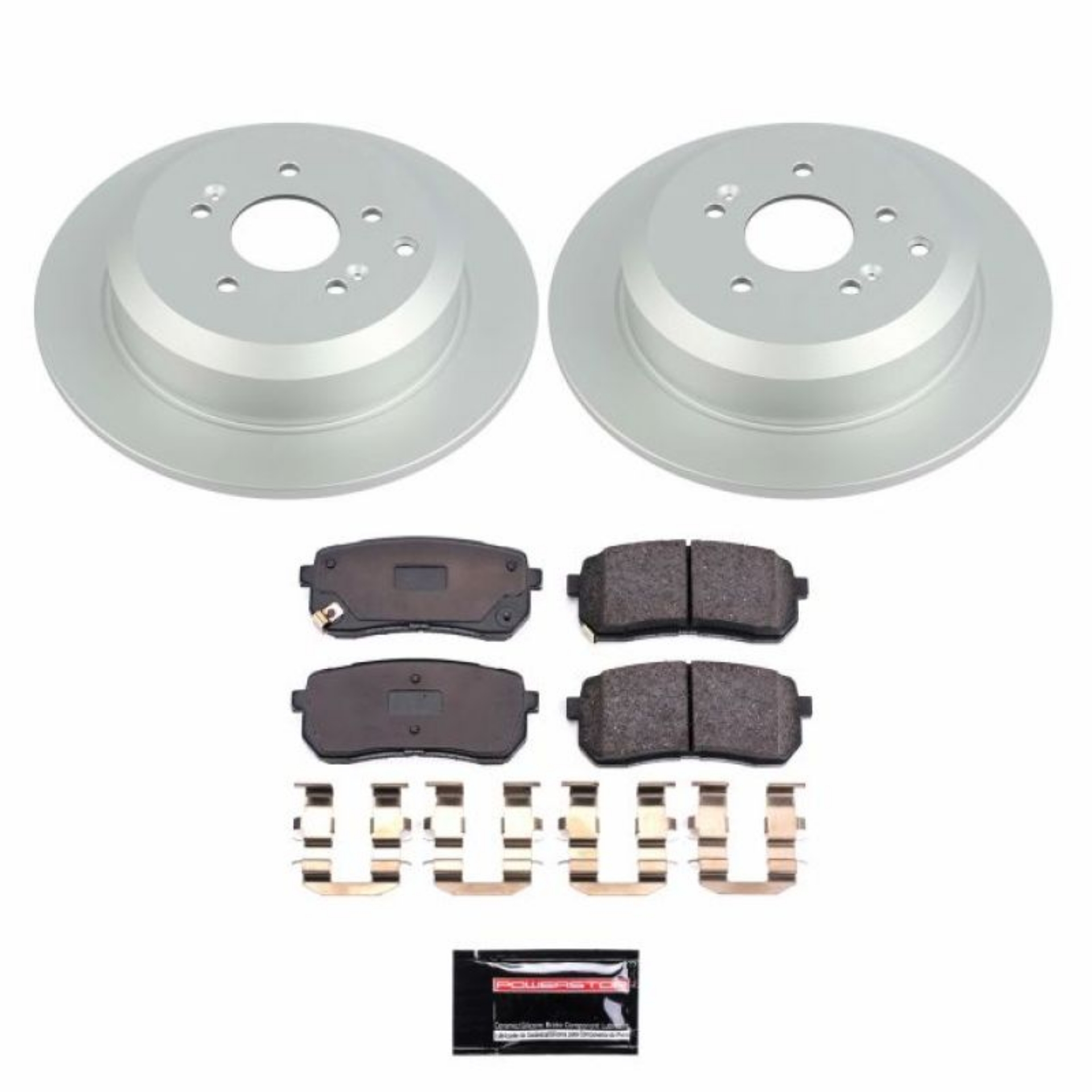 Picture of Power Stop 07-12 Hyundai Veracruz Rear Z17 Evolution Geomet Coated Brake Kit