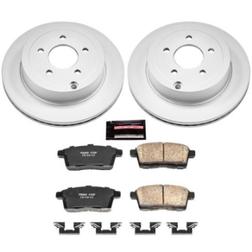 Picture of Power Stop 07-10 Ford Edge Rear Z17 Evolution Geomet Coated Brake Kit