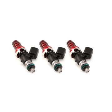 Picture of Injector Dynamics 1340cc Injectors - 48mm Length - 11mm Gold Top - 14mm Lower O-Ring Set of 3