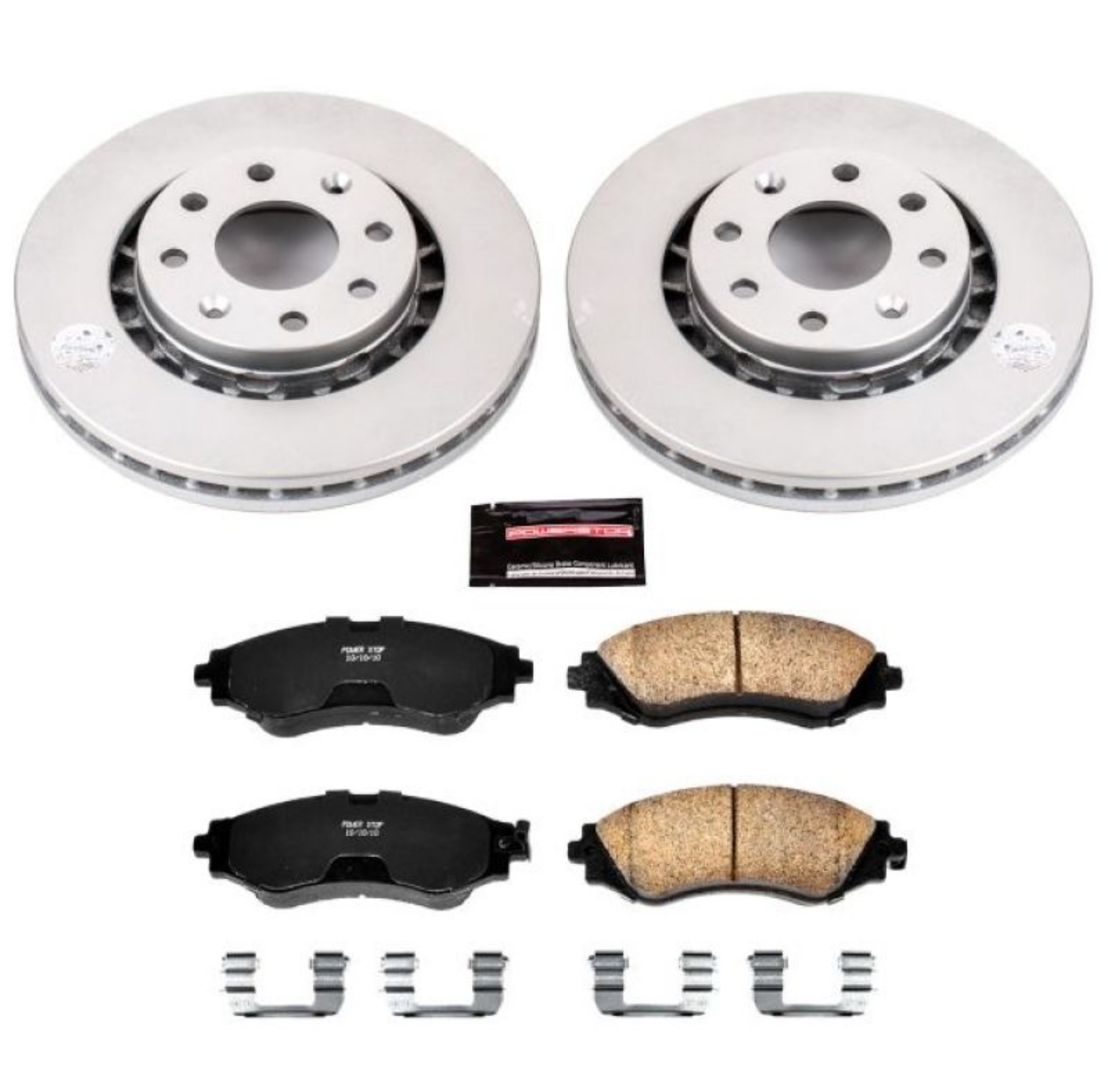 Picture of Power Stop 04-11 Chevrolet Aveo Front Z17 Evolution Geomet Coated Brake Kit