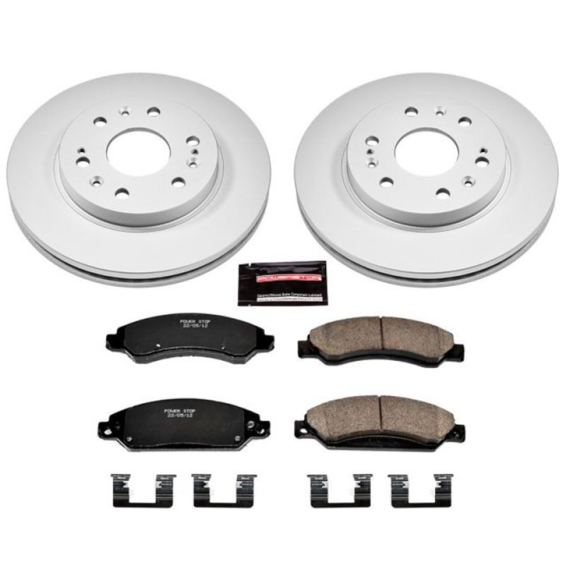 Picture of Power Stop 07-08 Cadillac Escalade Front Z17 Evolution Geomet Coated Brake Kit