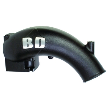 Picture of BD Diesel X-Flow Power Intake Elbow Black - Dodge 2003-2007 5-9L