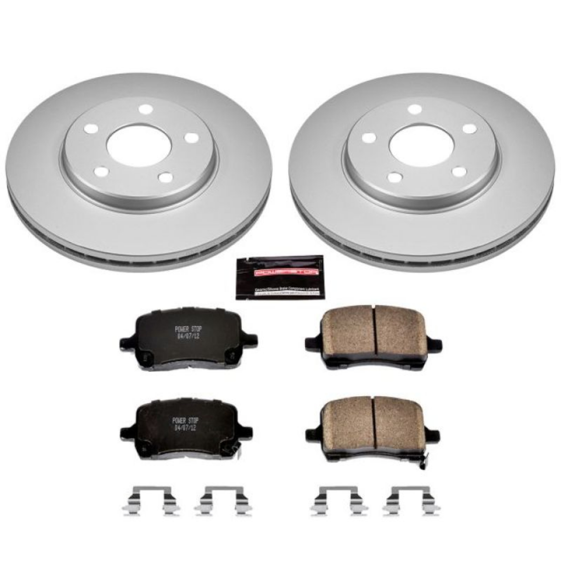 Picture of Power Stop 04-08 Chevrolet Malibu Front Z17 Evolution Geomet Coated Brake Kit