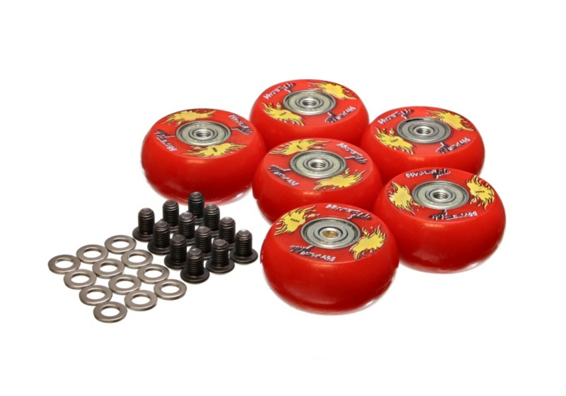 Picture of Energy Suspension 2in -50 Mm Wheel 6 Ea - Red