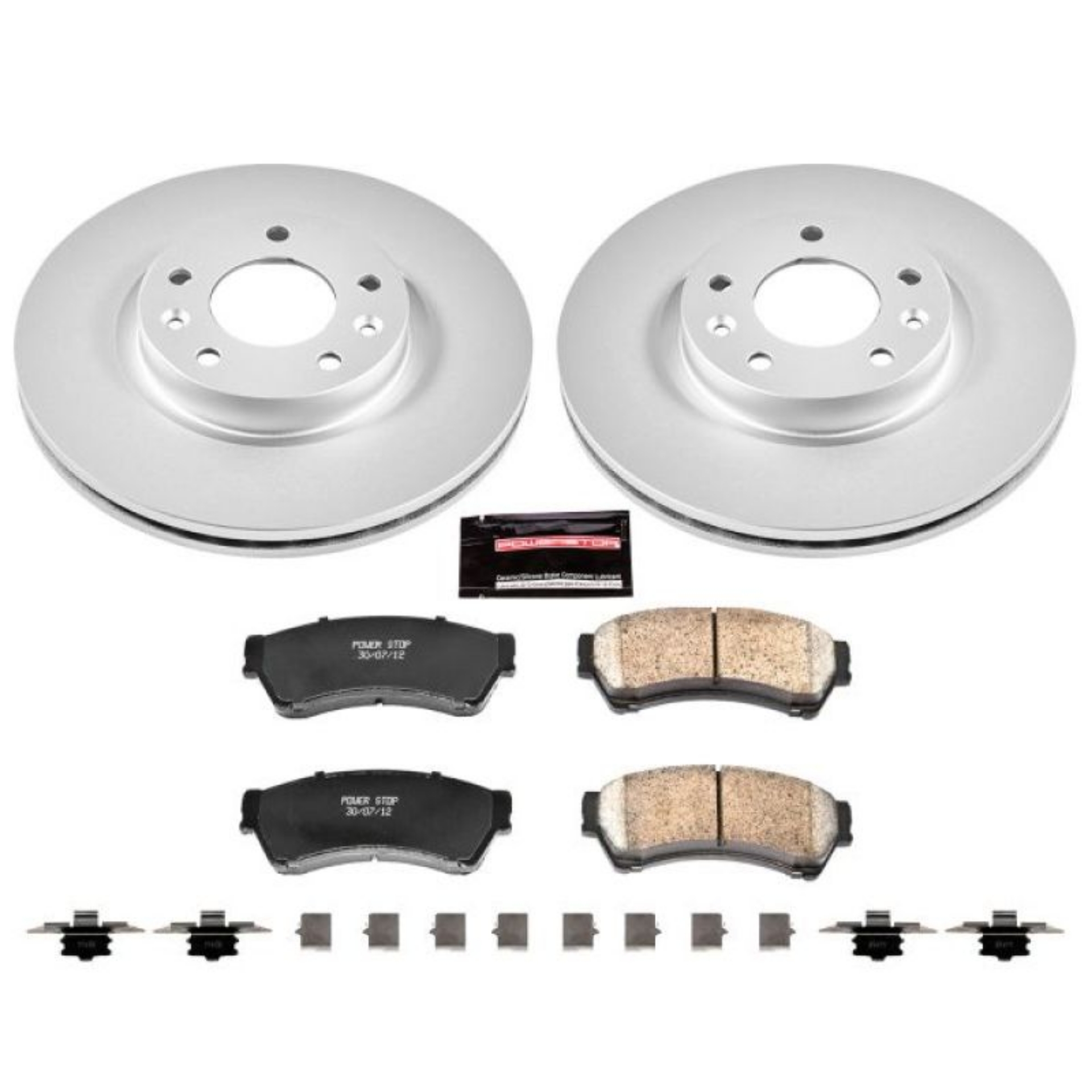 Picture of Power Stop 06-12 Ford Fusion Front Z17 Evolution Geomet Coated Brake Kit