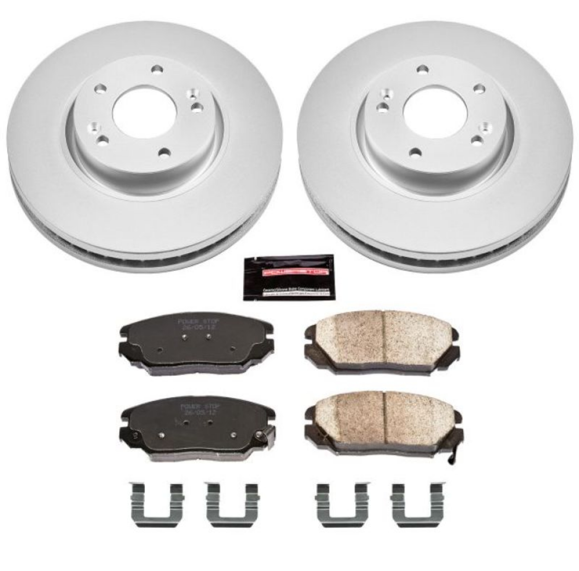 Picture of Power Stop 06-10 Hyundai Sonata Front Z17 Evolution Geomet Coated Brake Kit