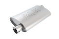 Picture of Borla Universal Pro-XS Muffler Oval 2-5in Inlet-Outlet Offset-Offset Notched Muffler