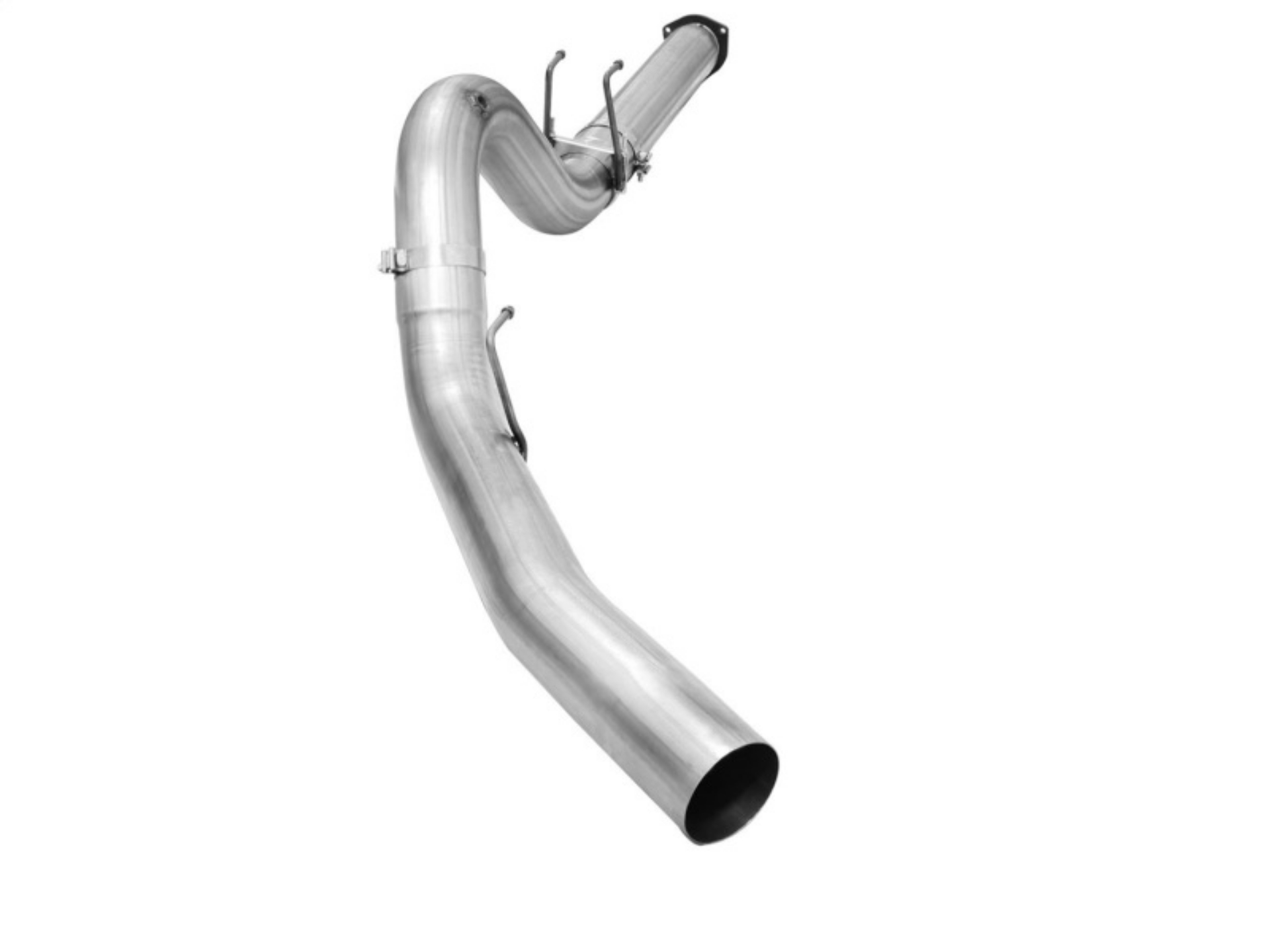 Picture of aFe Atlas Exhausts 5in DPF-Back Aluminized Steel Exhaust System 2015 Ford Diesel V8 6-7L td No Tip