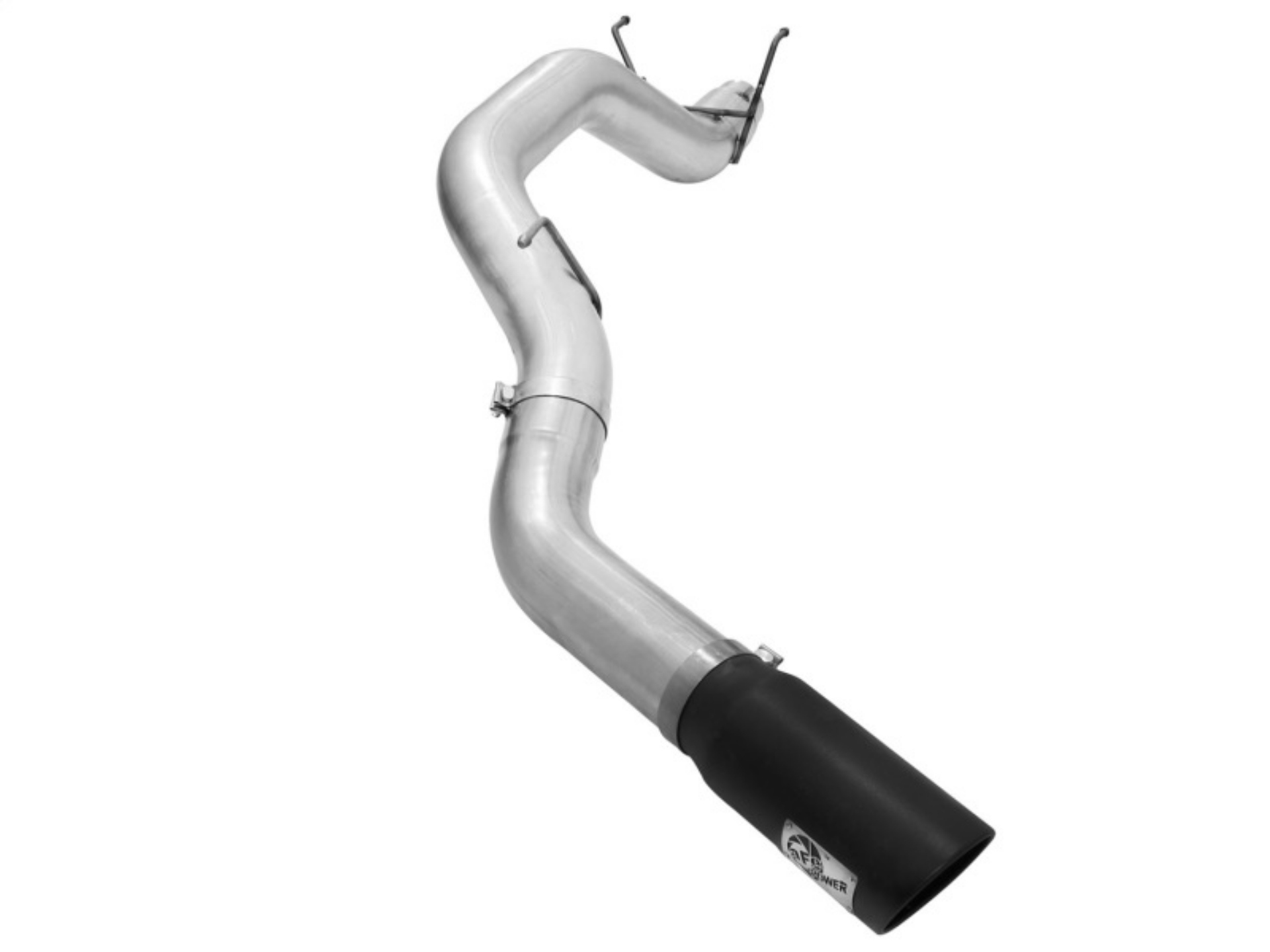 Picture of aFe Atlas 5in DPF-Back Aluminized Steel Exh Dodge RAM Diesel 13-14 L6-6-7L Mega Cab w- Black Tip