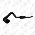 Picture of MBRP 11-14 Ford F150 3in Cat Back Single Side Exit Black Coated Exhaust System