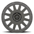 Picture of ICON Ricochet 17x8 5x100 38mm Offset 6in BS Satin Black Wheel